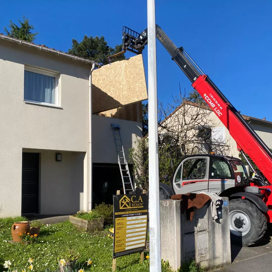 Début du chantier